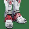 A thumbnail image depicting the Solstice Greaves (Scorched).