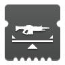 Icon depicting Unflinching Auto Rifle Aim.