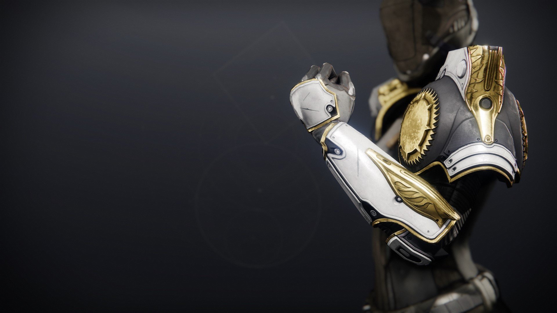 An in-game render of the Candescent Gauntlets.