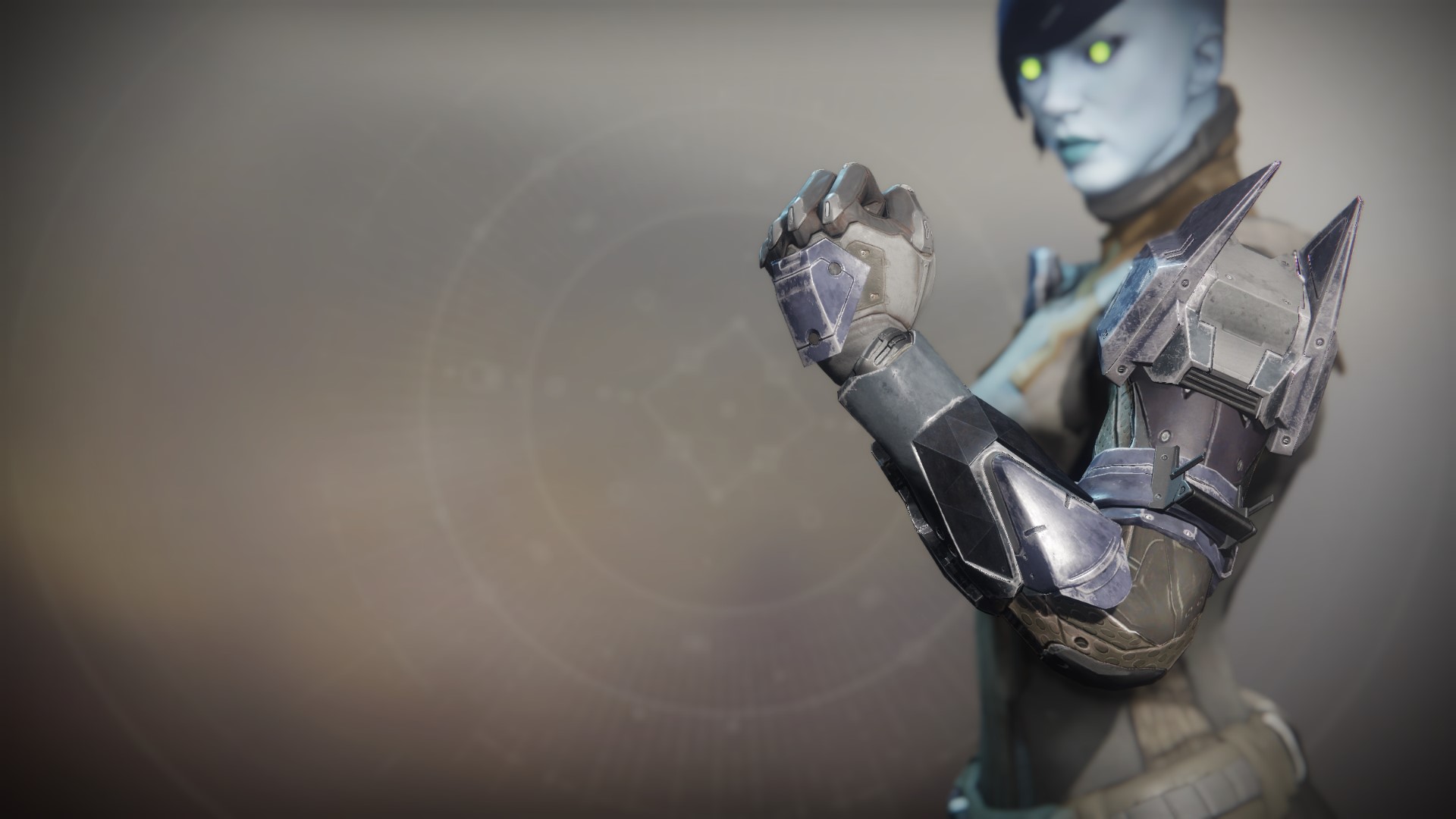 An in-game render of the Prodigal Gauntlets.