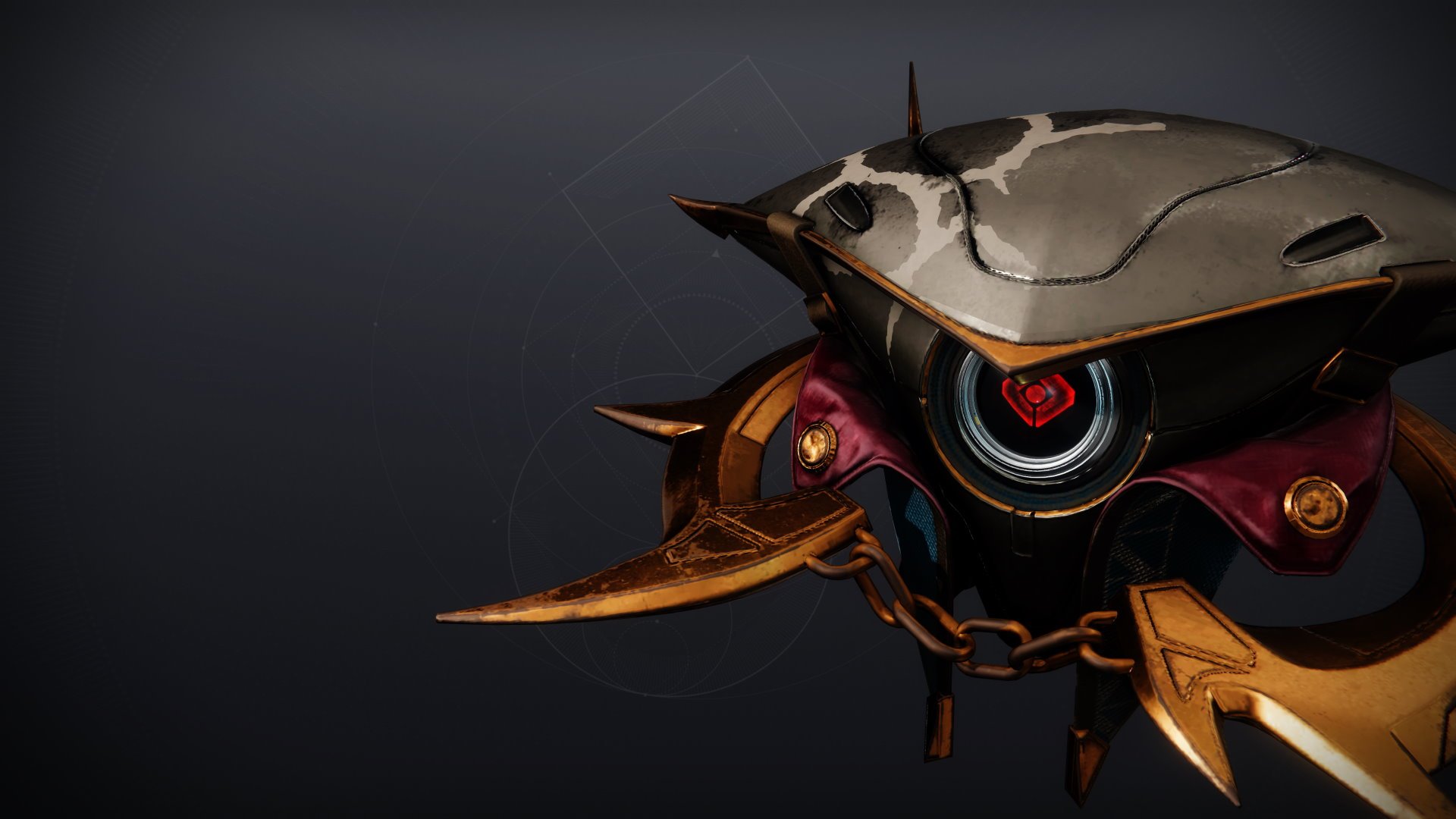 An in-game render of the Castaway's Shell.