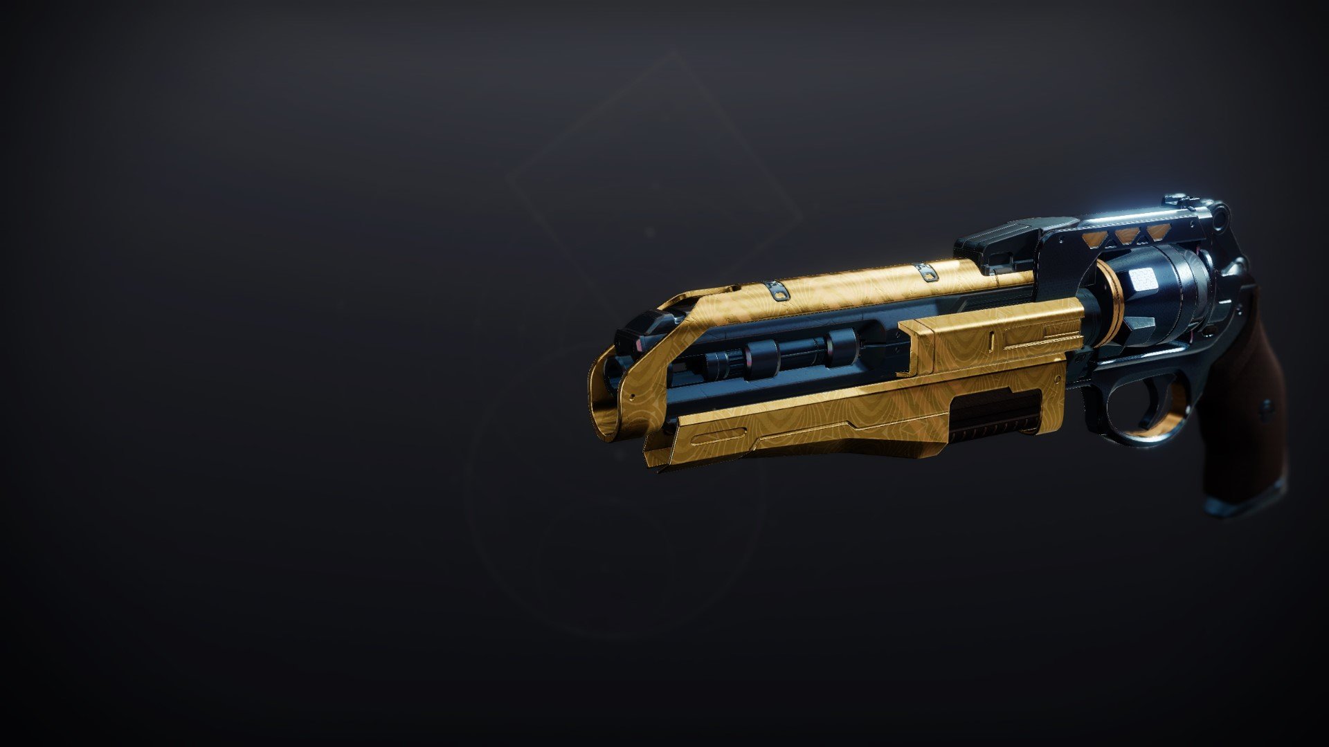 An in-game render of the The Palindrome (Adept).