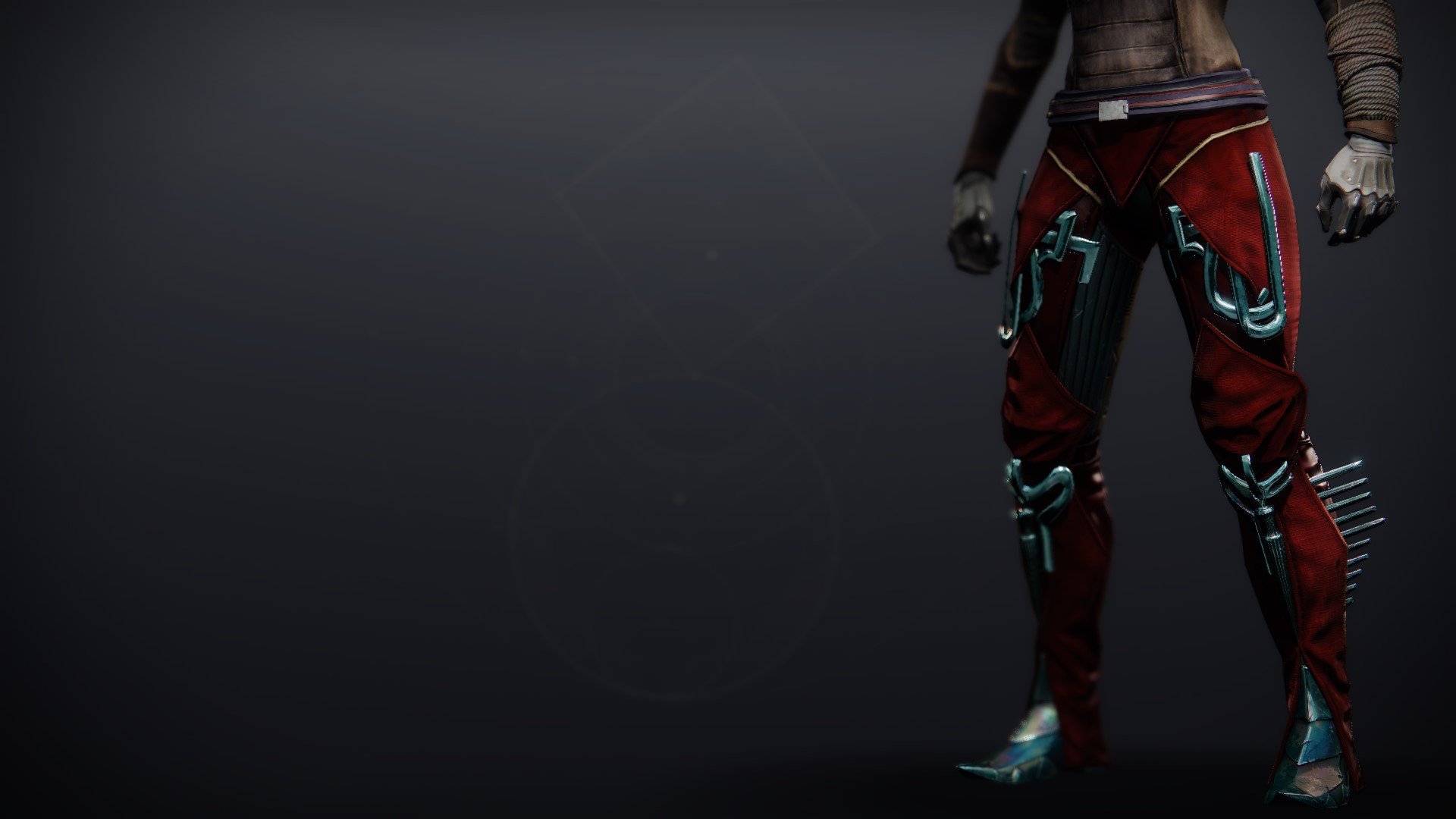 An in-game render of the Resonant Fury Strides.