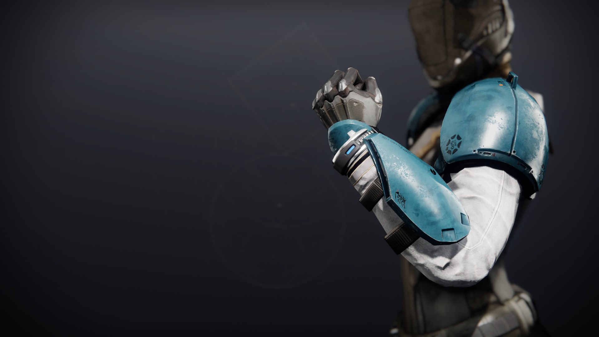 An in-game render of the Lost Pacific Gauntlets.