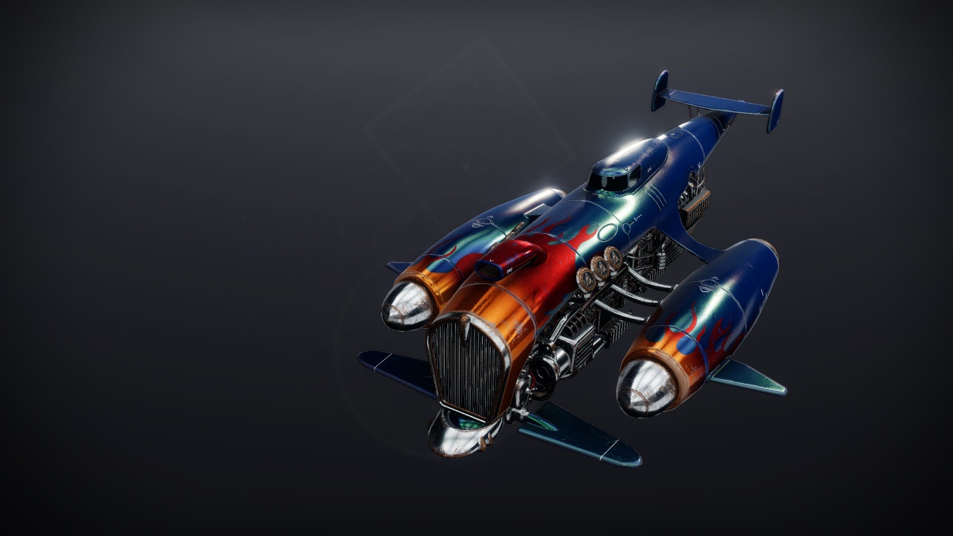 An in-game render of the Retrofitted Roadster.