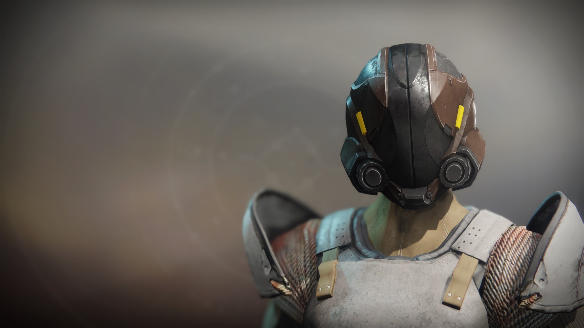An in-game render of the Seventh Seraph Helmet.