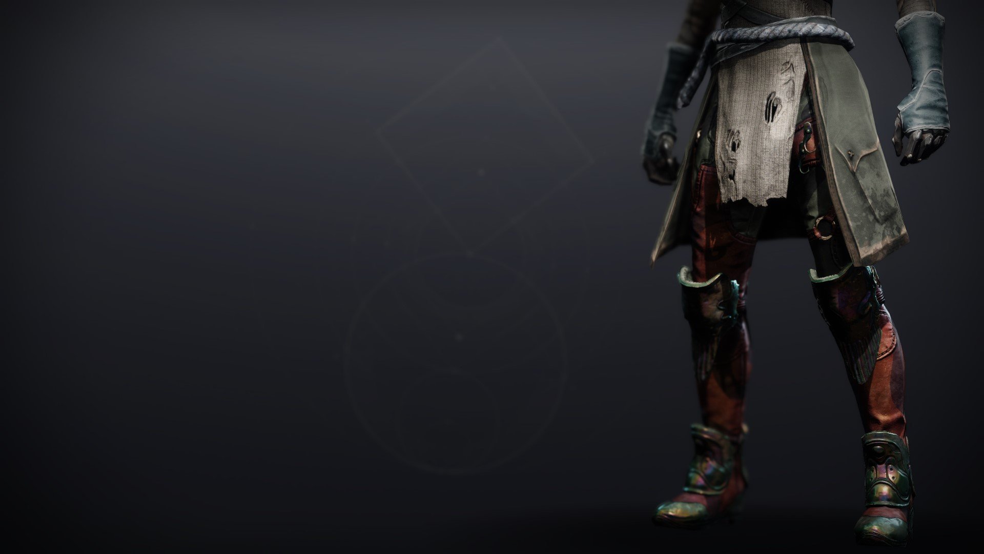 An in-game render of the Ketchkiller's Boots.