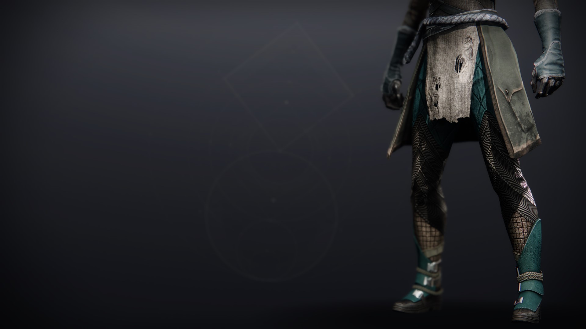 An in-game render of the Iron Forerunner Boots.