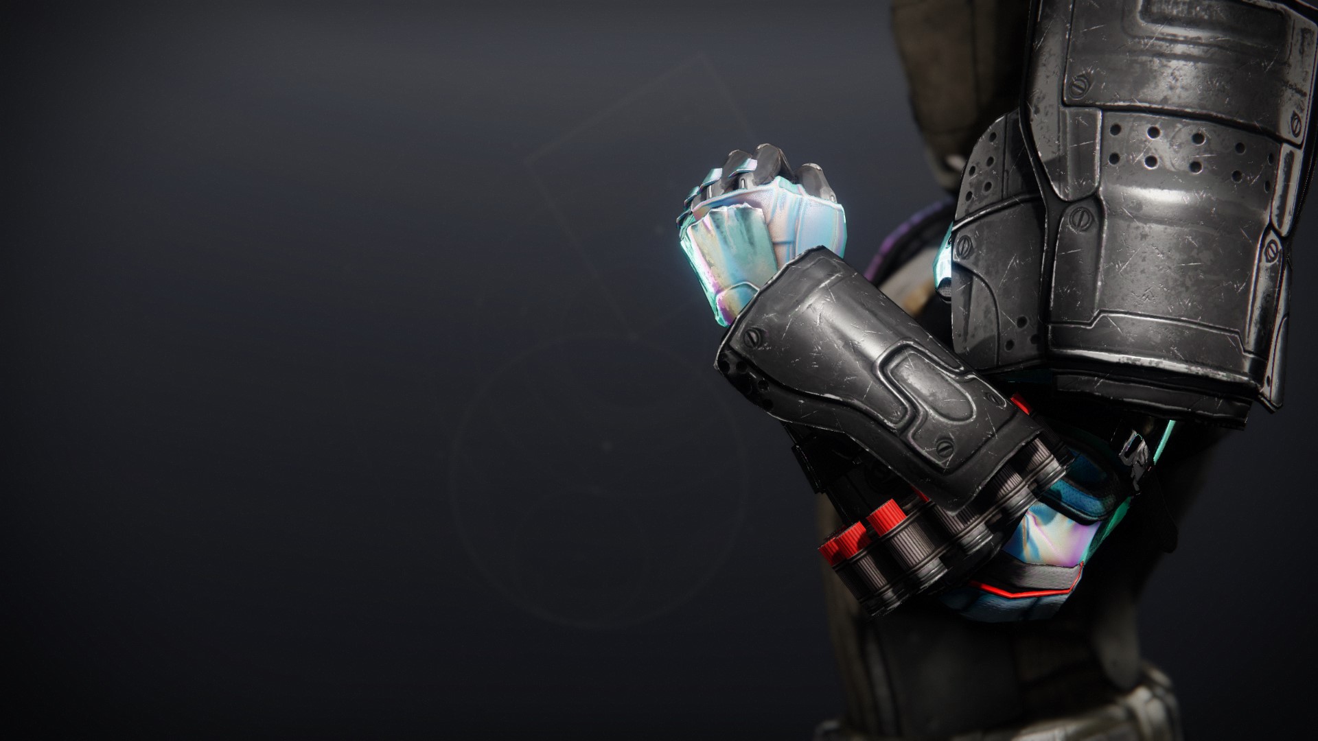 An in-game render of the Thunderhead Gauntlets.
