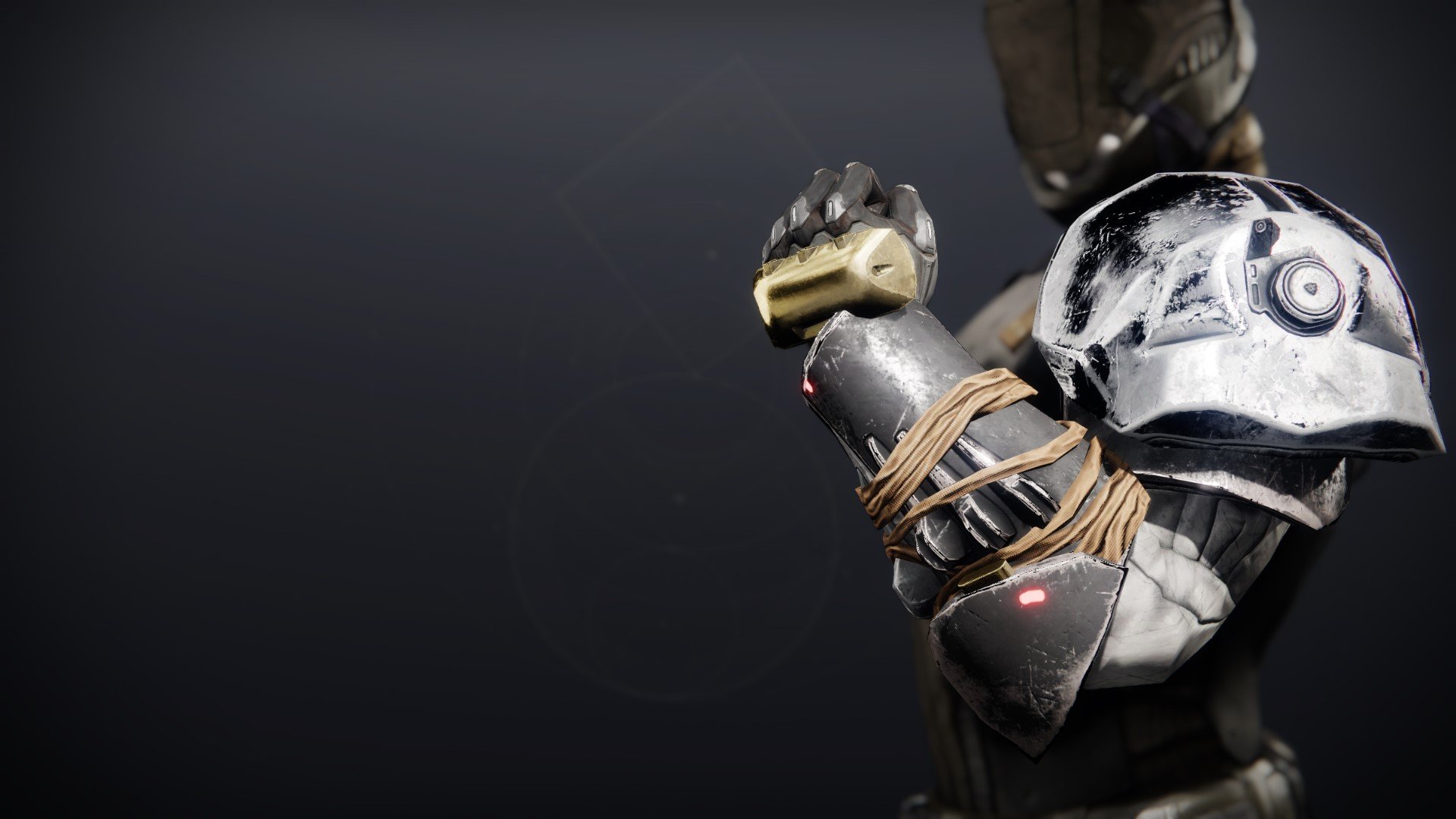 An in-game render of the Wild Hunt Gauntlets.