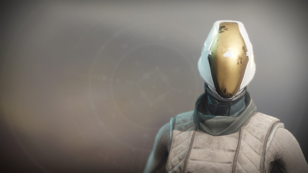 An in-game render of the Mask of the Fulminator.
