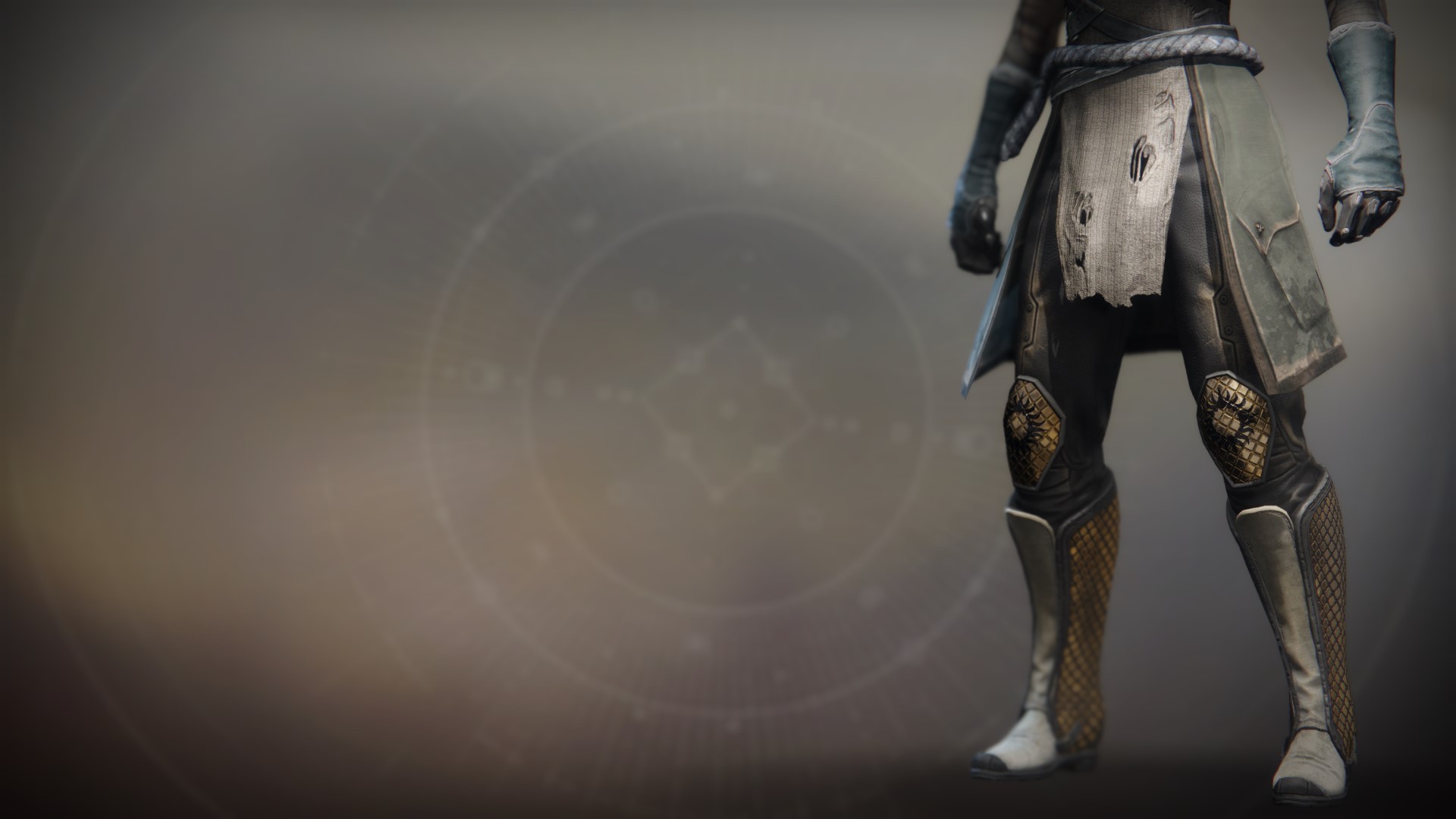An in-game render of the Legs of the Exile.