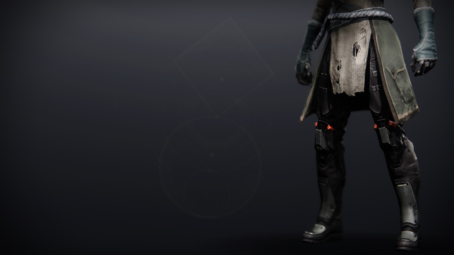 An in-game render of the Deep Explorer Boots.