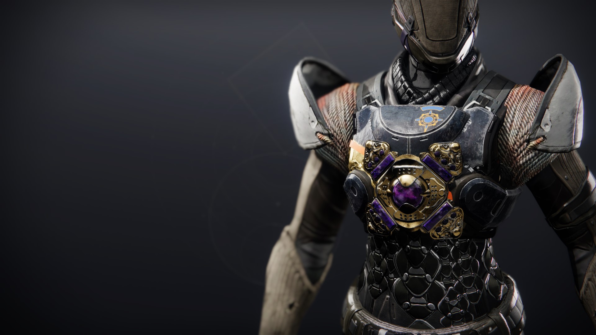 An in-game render of the Opulent Duelist Plate.