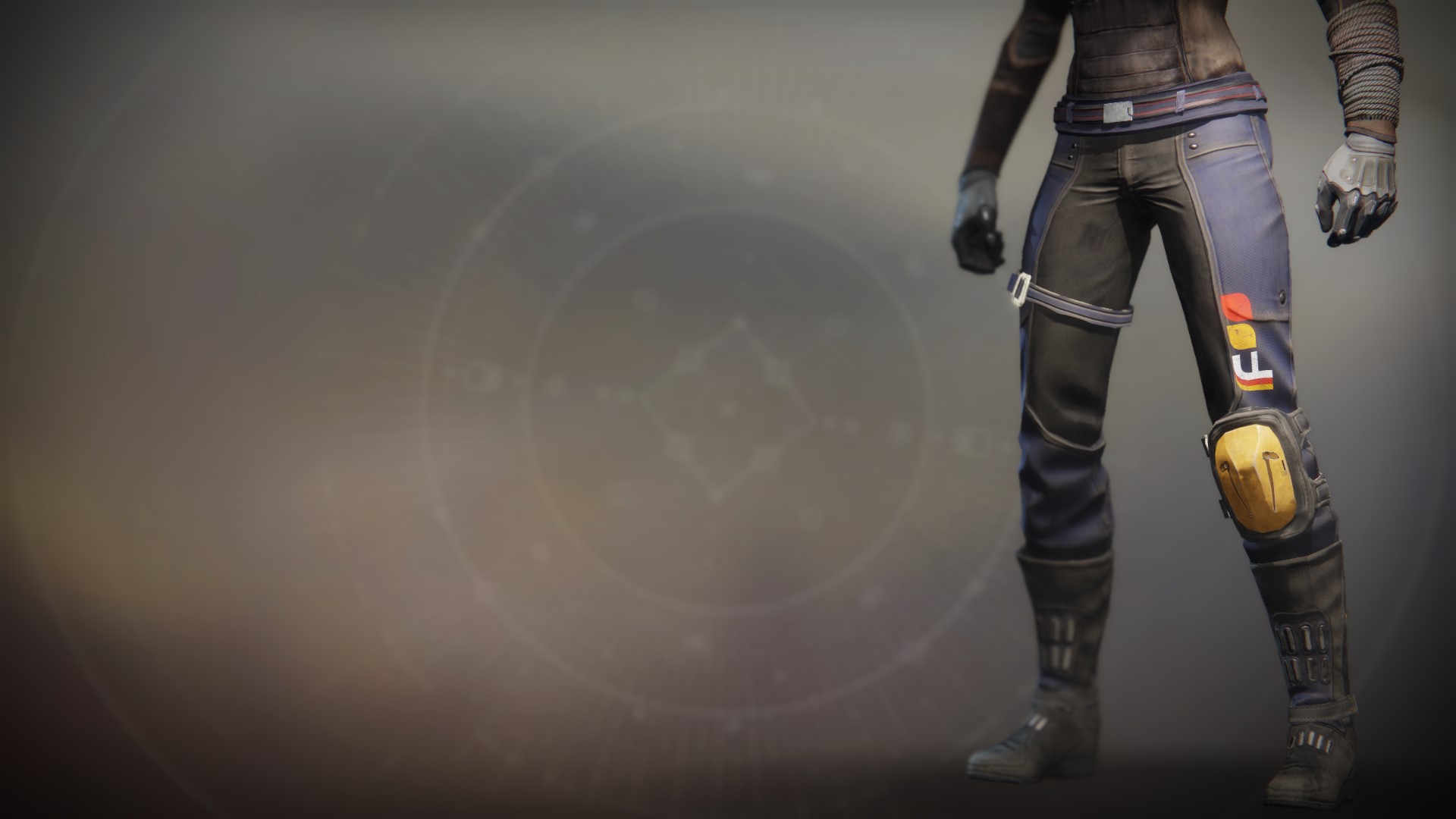 An in-game render of the Simulator Boots.
