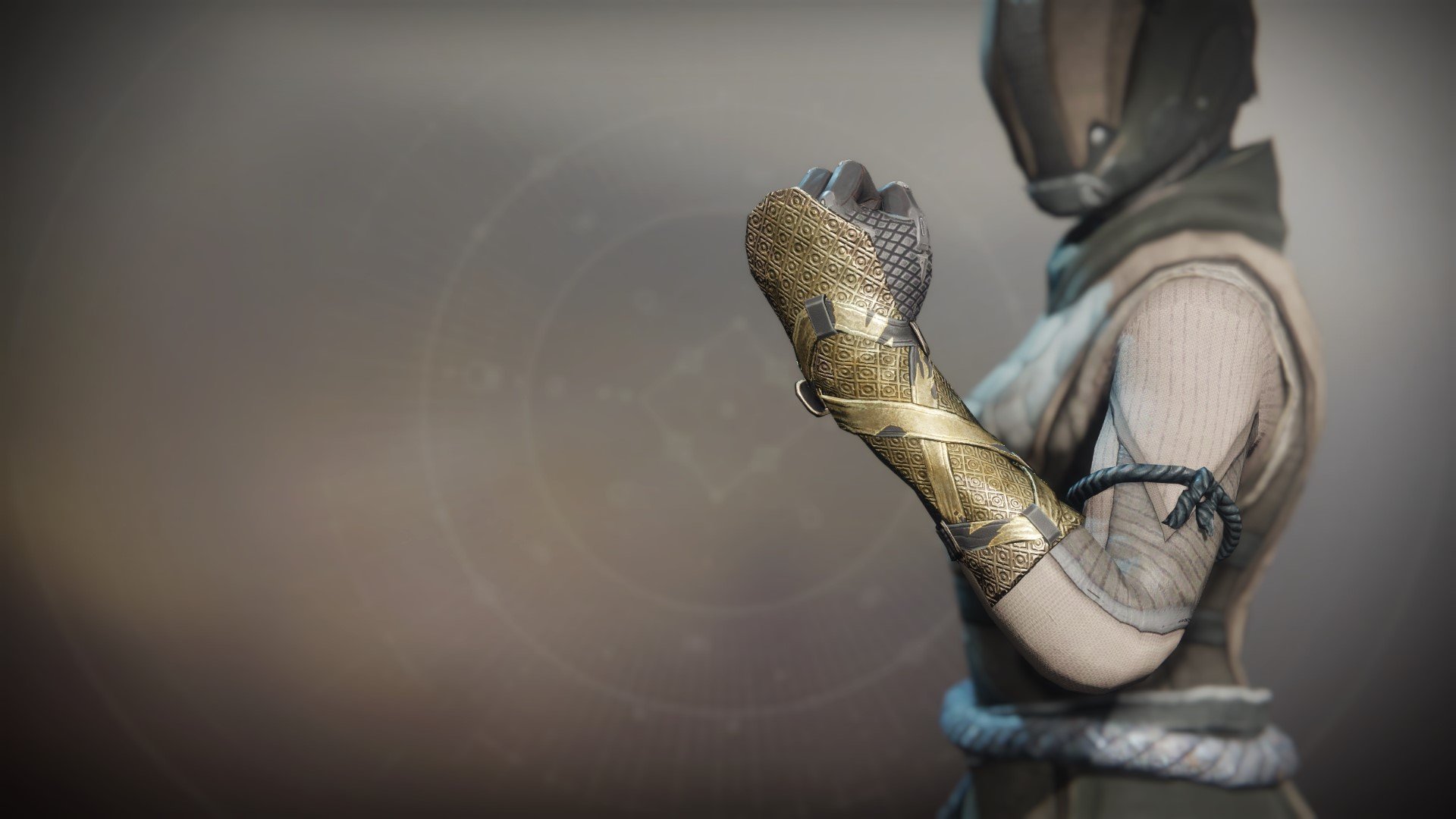 An in-game render of the Luxe Gloves.