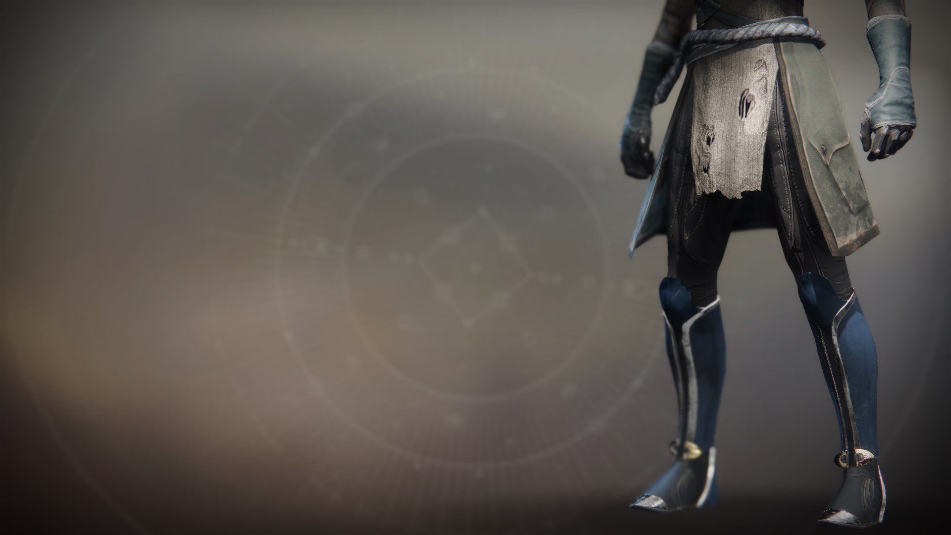 An in-game render of the Boots of the Great Hunt.