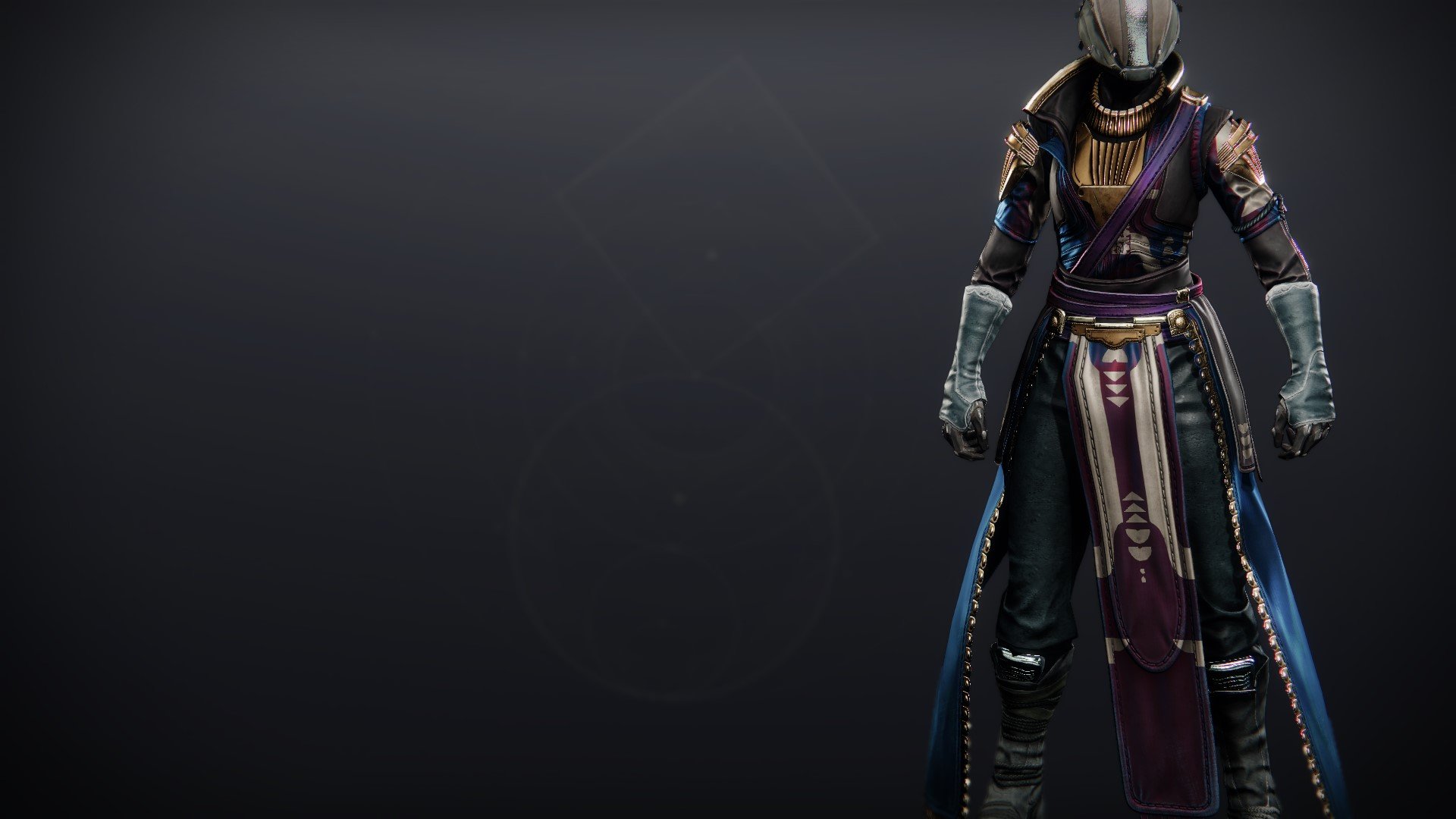 An in-game render of the Tusked Allegiance Robes.