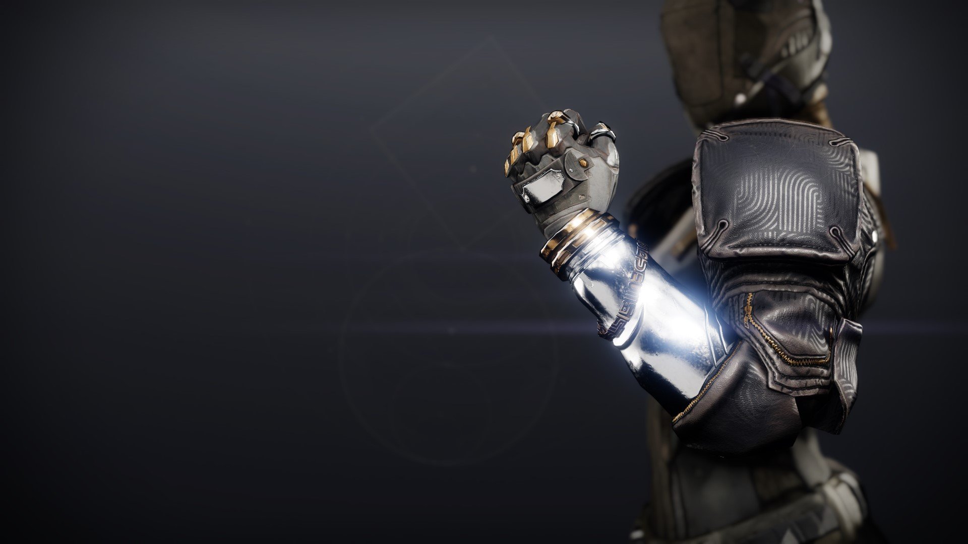 An in-game render of the Couturier Gauntlets.