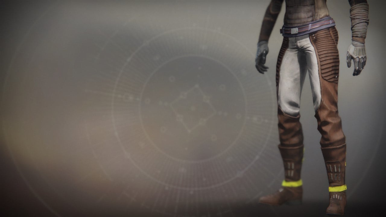 An in-game render of the Icarus Drifter Legs.