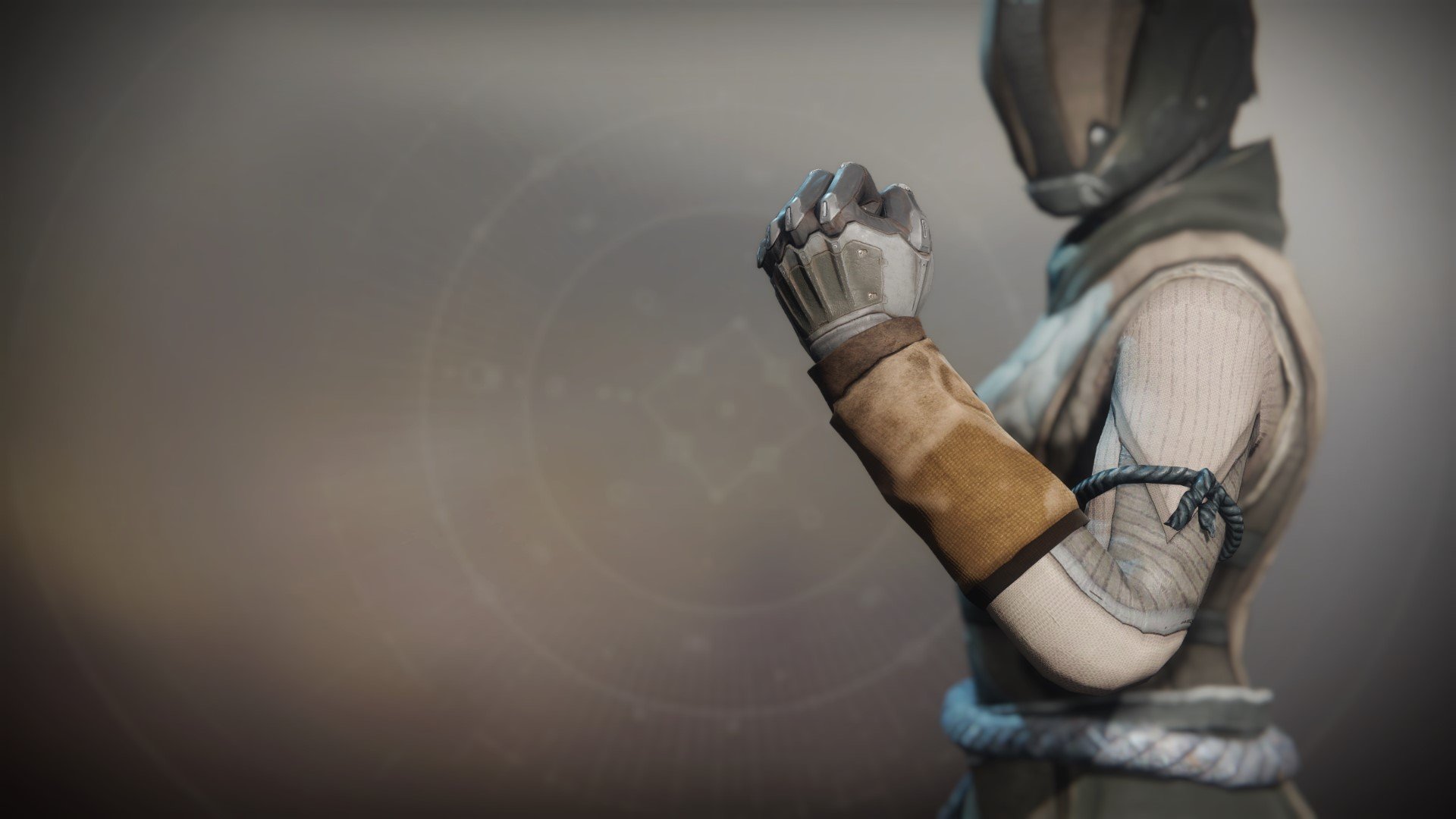 An in-game render of the Ancient Apocalypse Gloves.