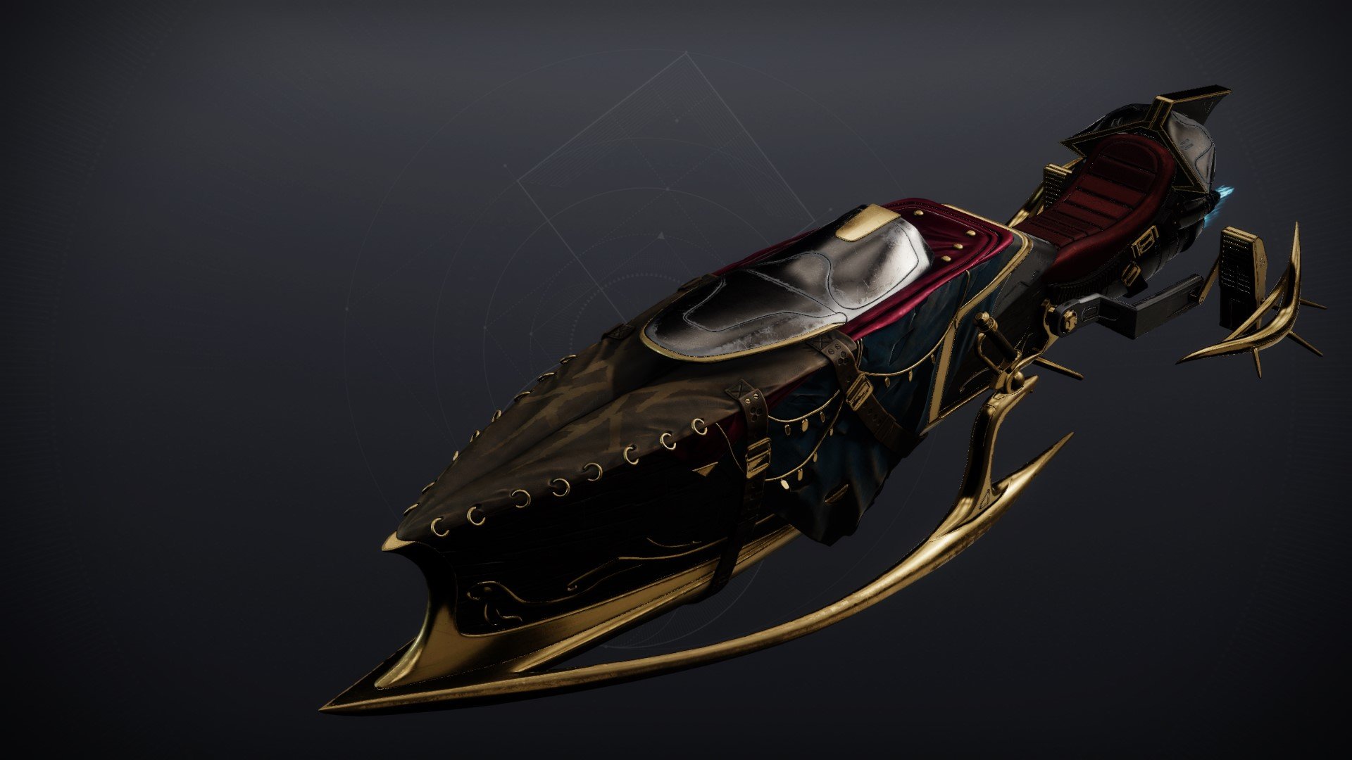 An in-game render of the Bucca's Jollyboat.