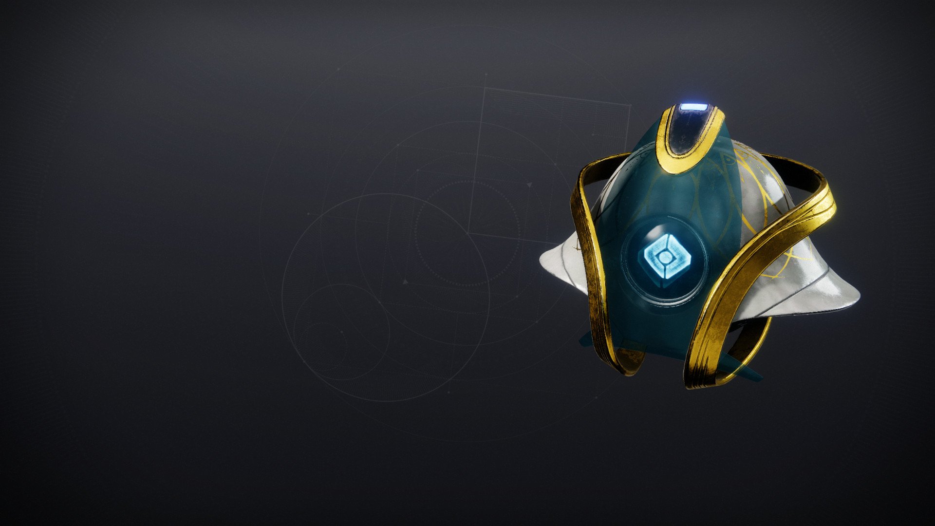 An in-game render of the Dawn Chimes Shell.