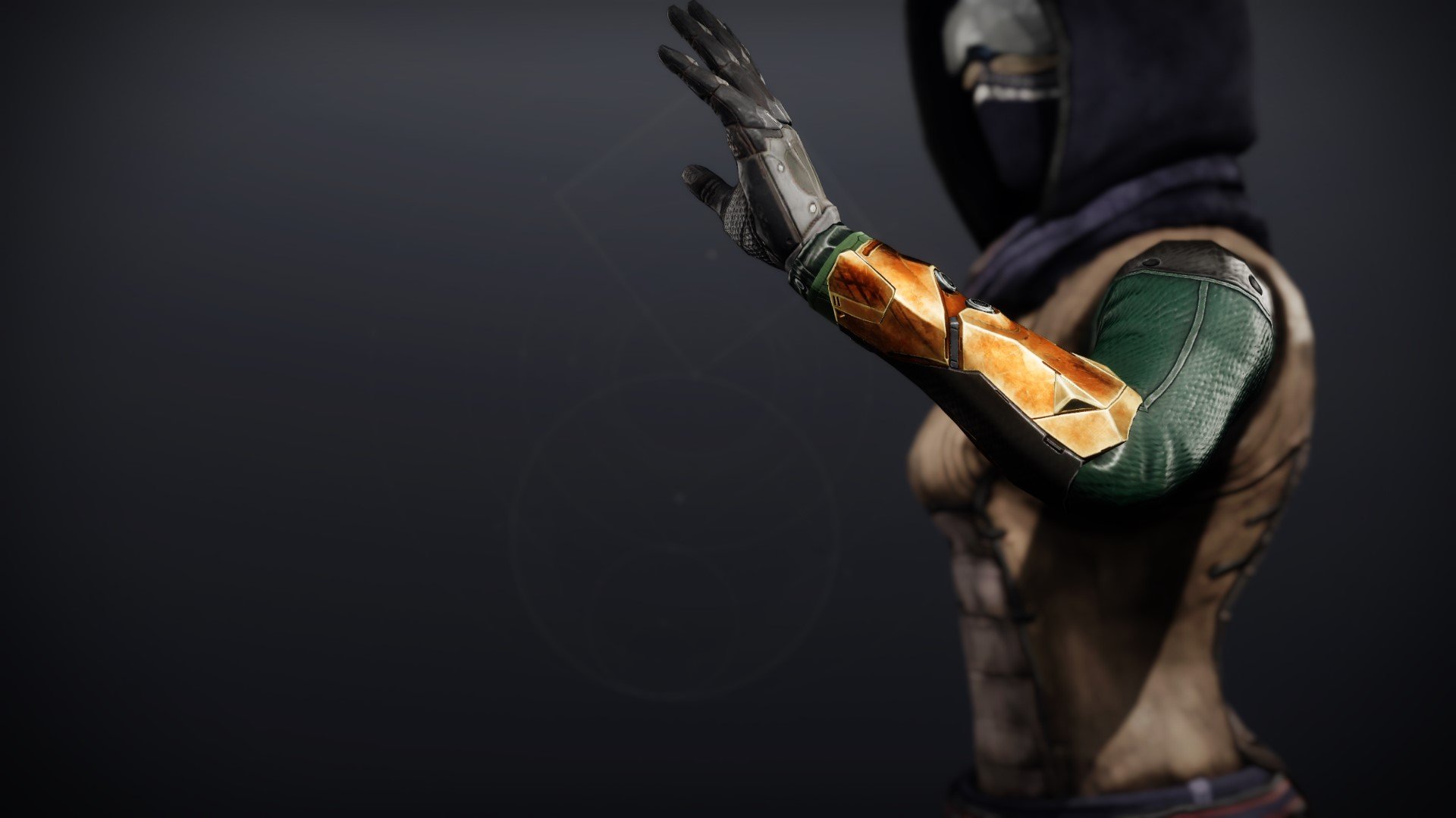 An in-game render of the Prime Zealot Gloves.
