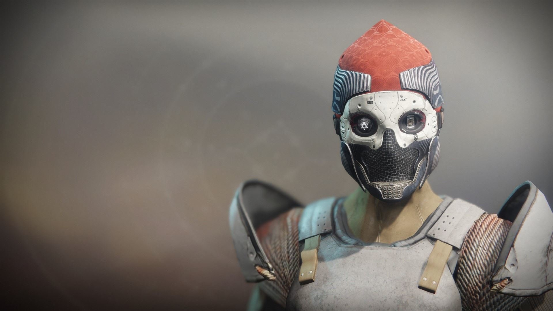 An in-game render of the One-Eyed Mask.