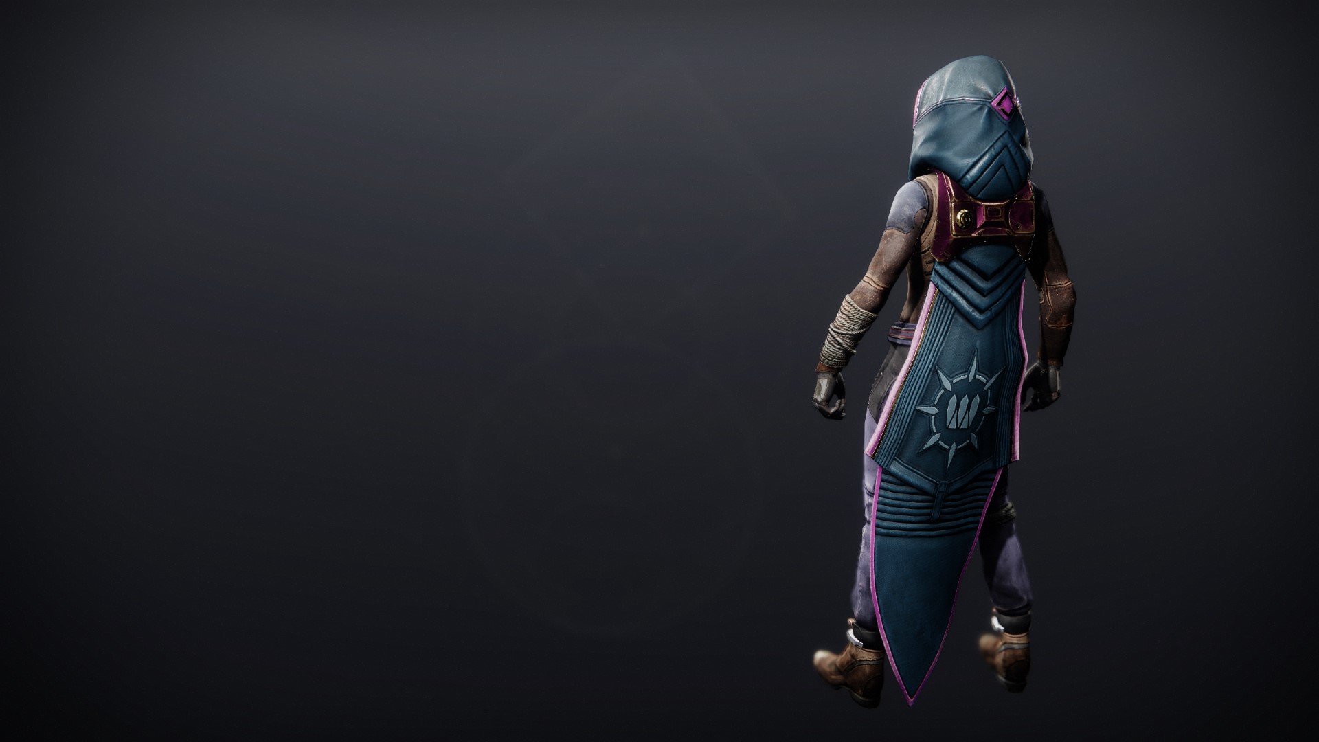 An in-game render of the Pathfinder's Hood.