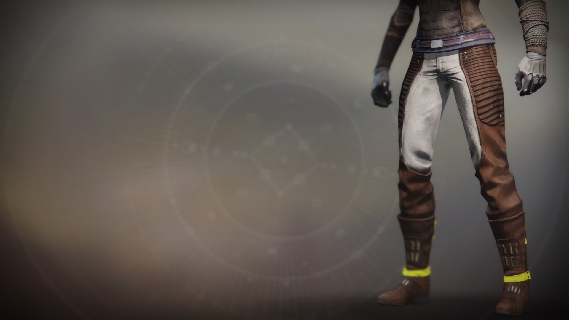 An in-game render of the Icarus Drifter Legs.