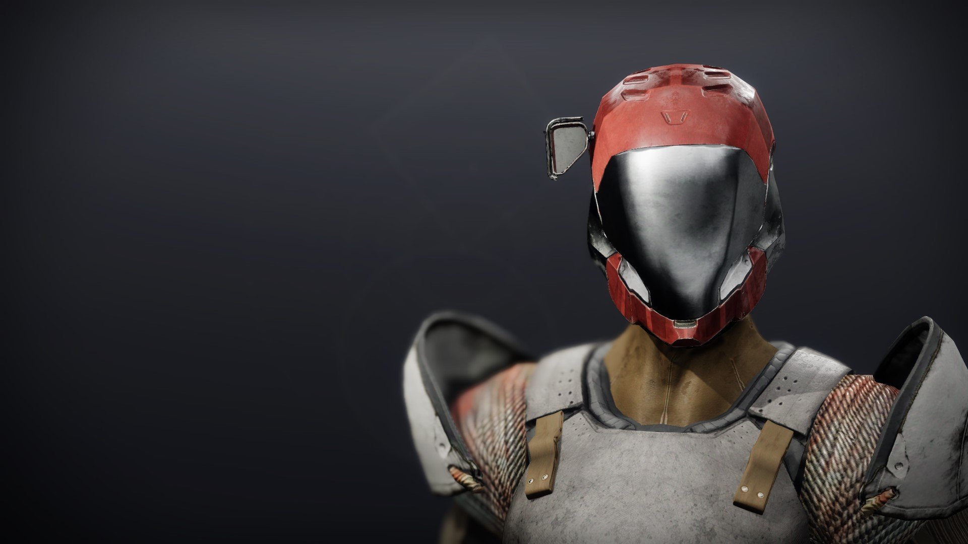 An in-game render of the Exodus Down Helm.