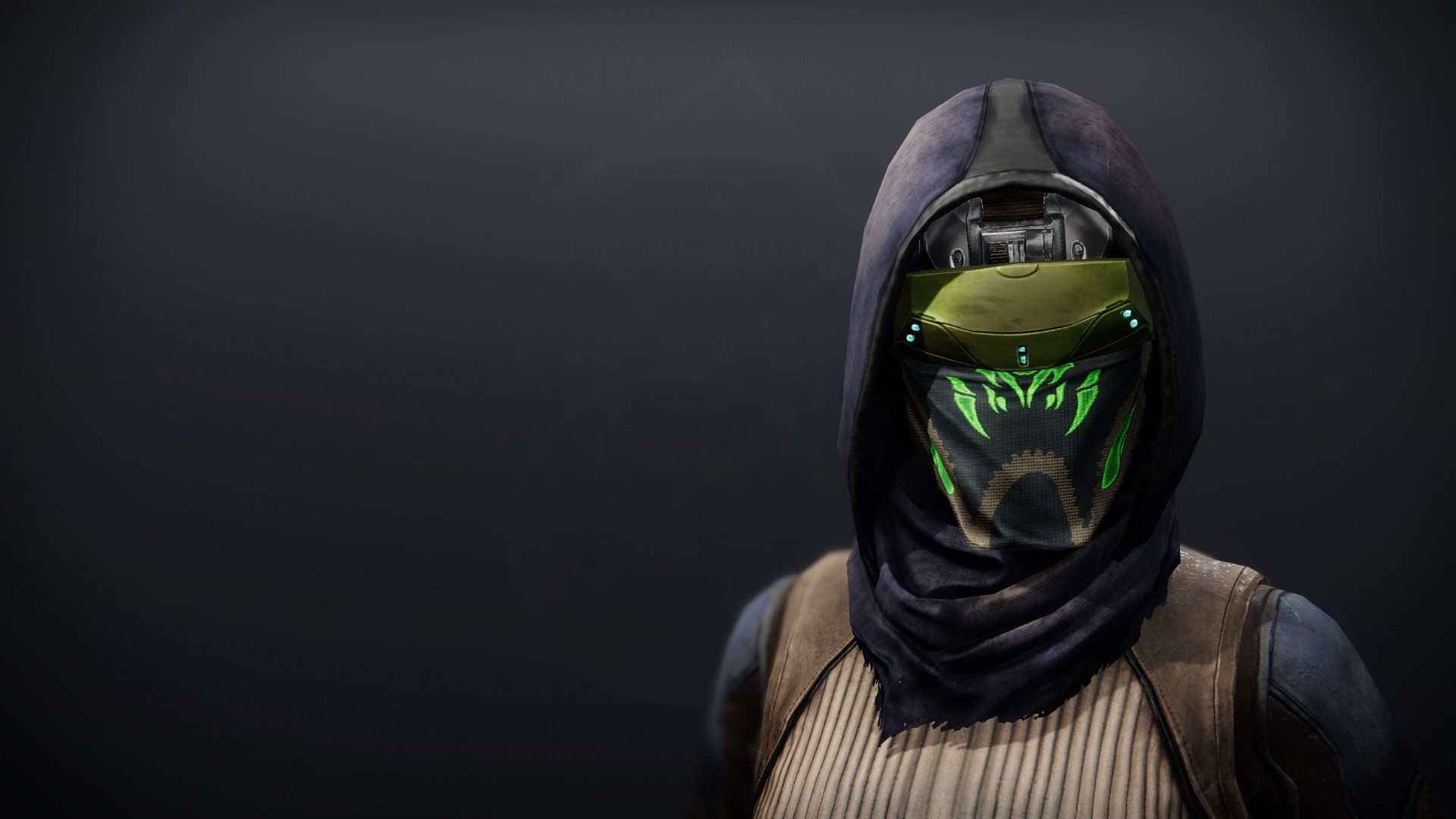 An in-game render of the Illicit Reaper Mask.
