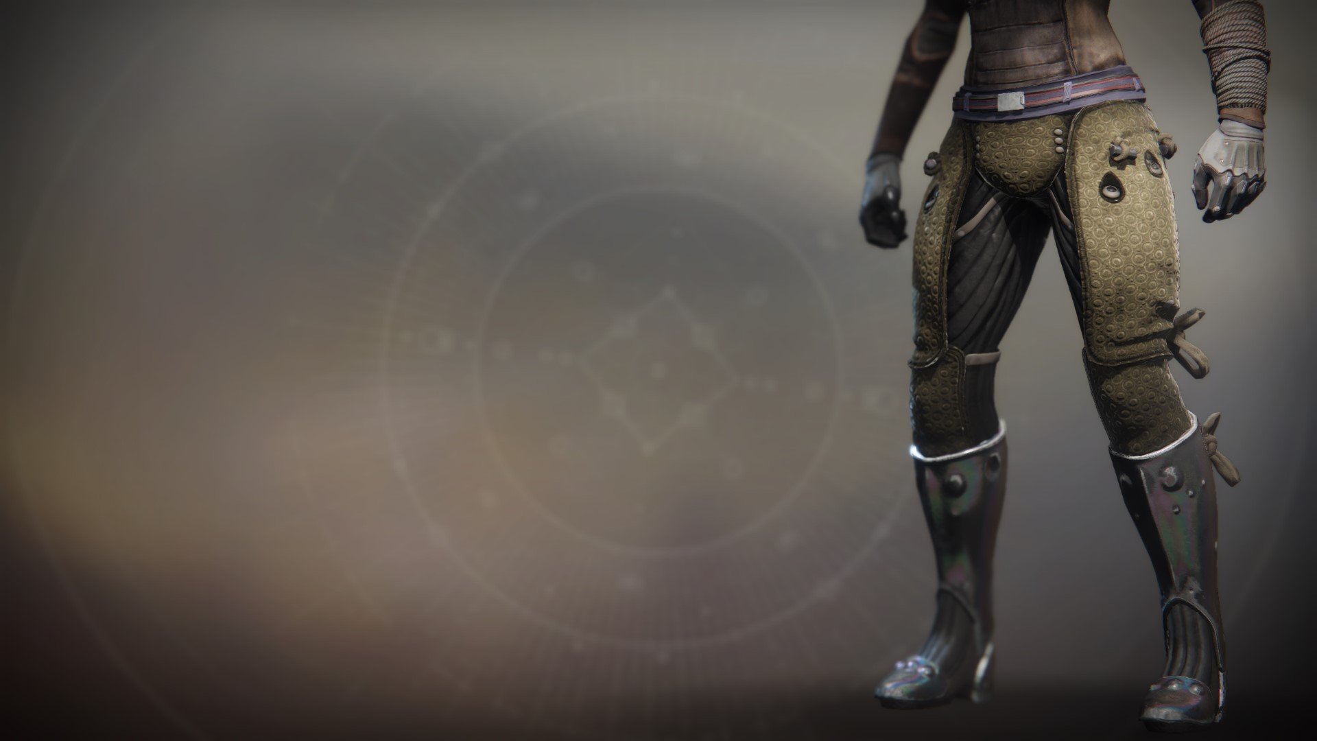 An in-game render of the Boots of Feltroc.