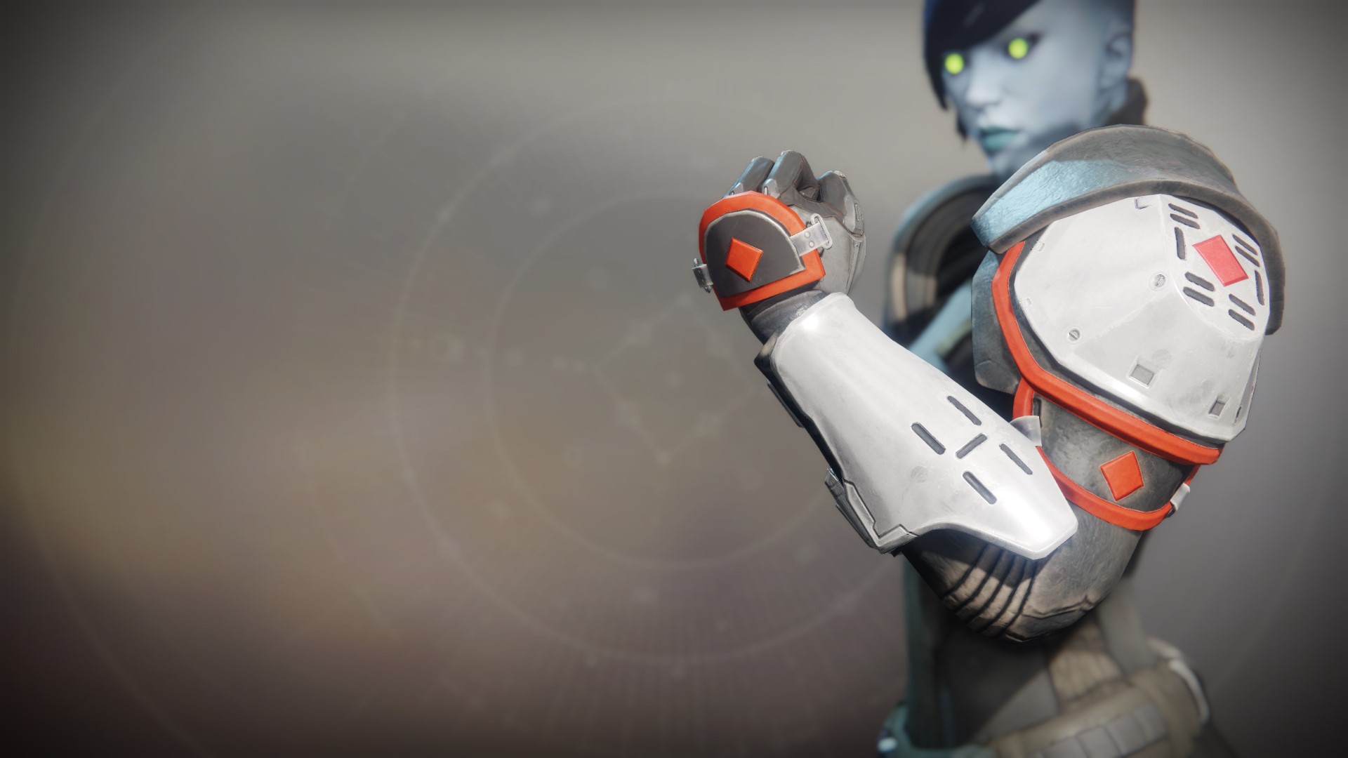An in-game render of the Insight Unyielding Gauntlets.