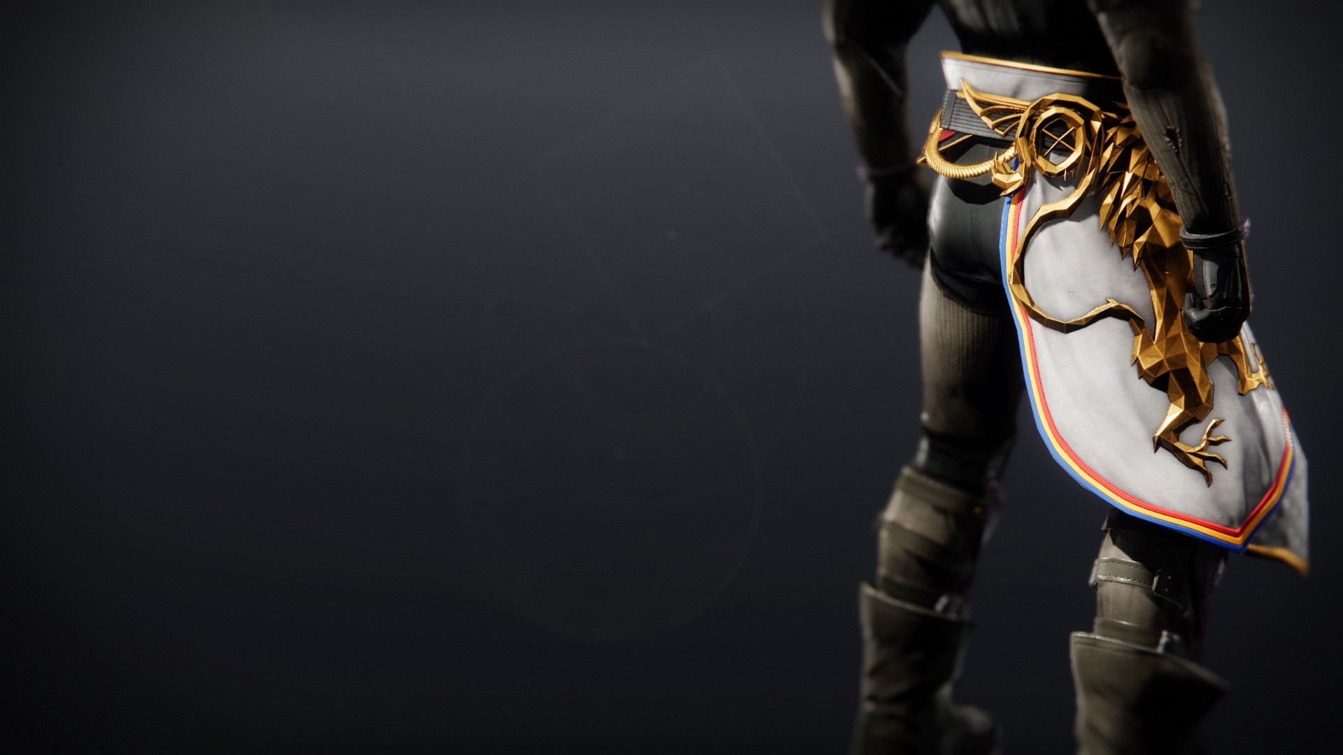 An in-game render of the Lion's Reign Mark.