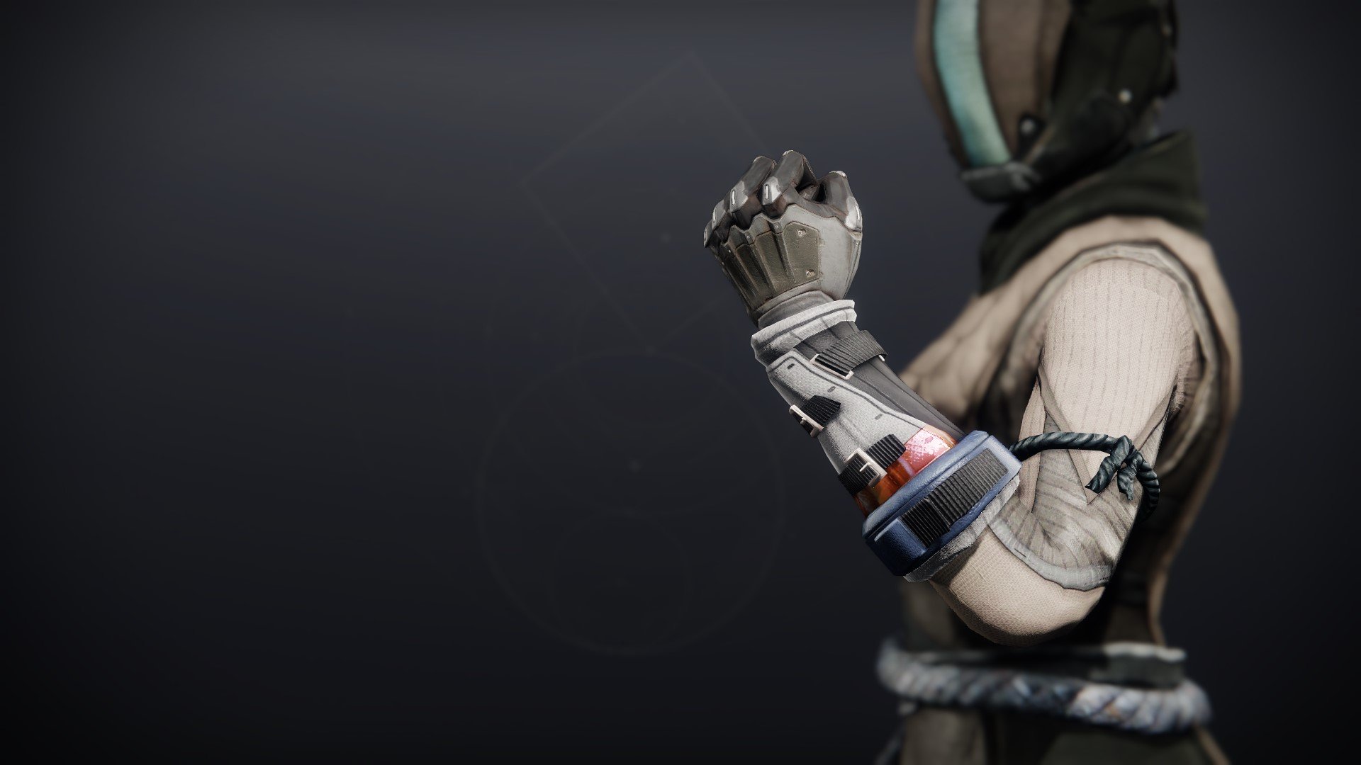 An in-game render of the Photosuede Gloves.