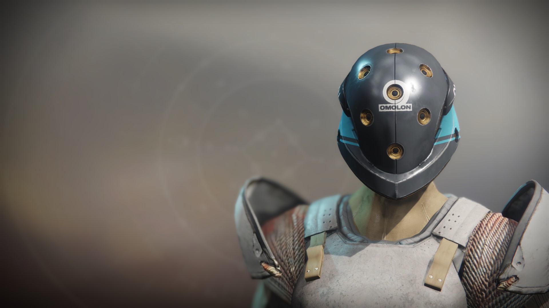 An in-game render of the Future-Facing Helm.